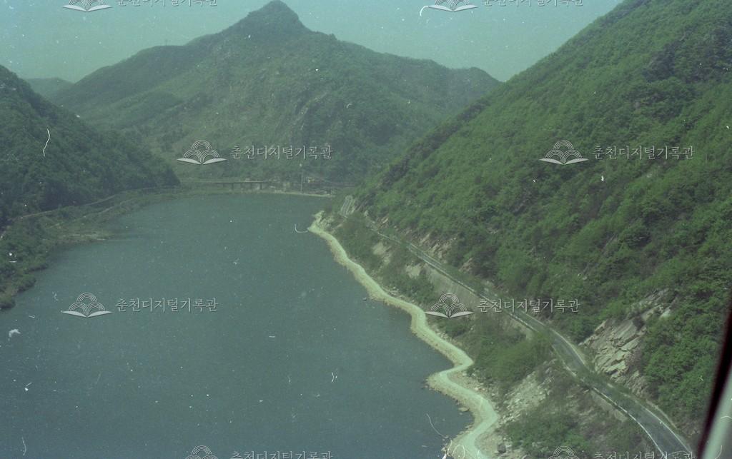 1980년대 북한강 강변도로 모습 이미지