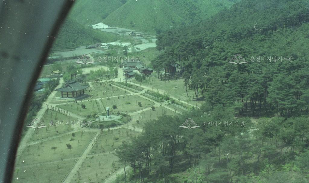 1990년대 장절공 신숭겸묘역 항공 이미지