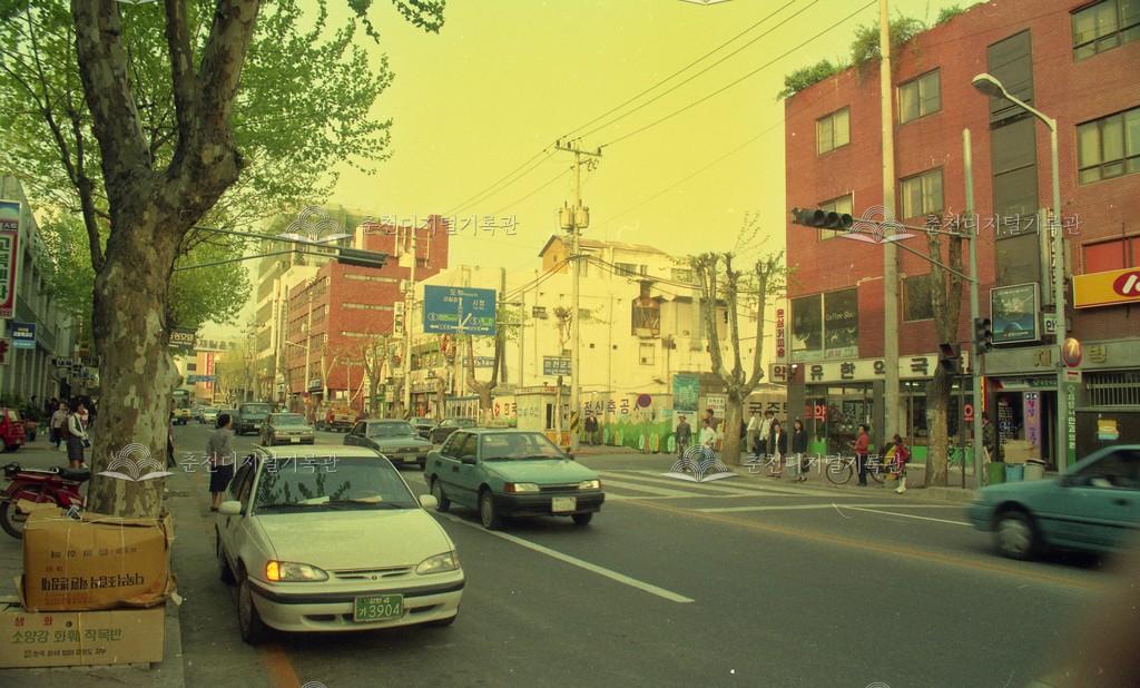 1980년대 중앙로2가 도로 이미지