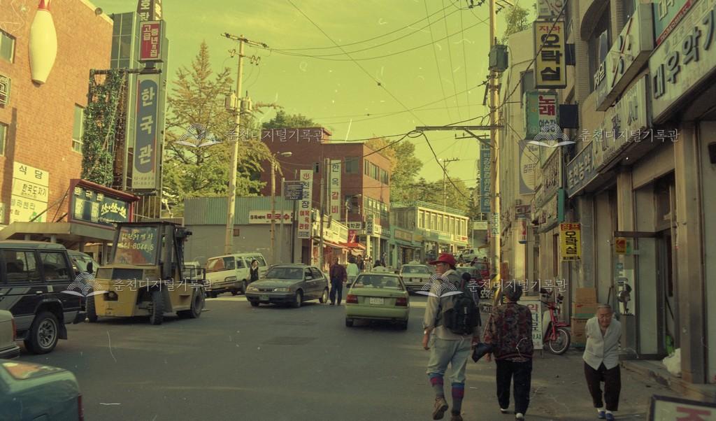 1980년대 죽림동 제일백화점 부근 이미지