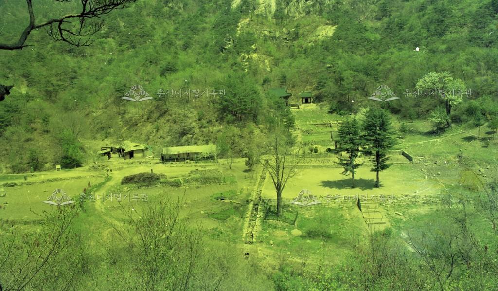 1980년대 청평사 복원전 모습 이미지