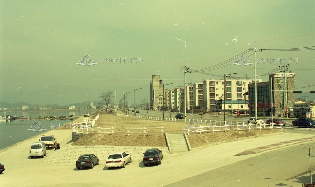 근화동 호반순환로 공원 조성전 이미지