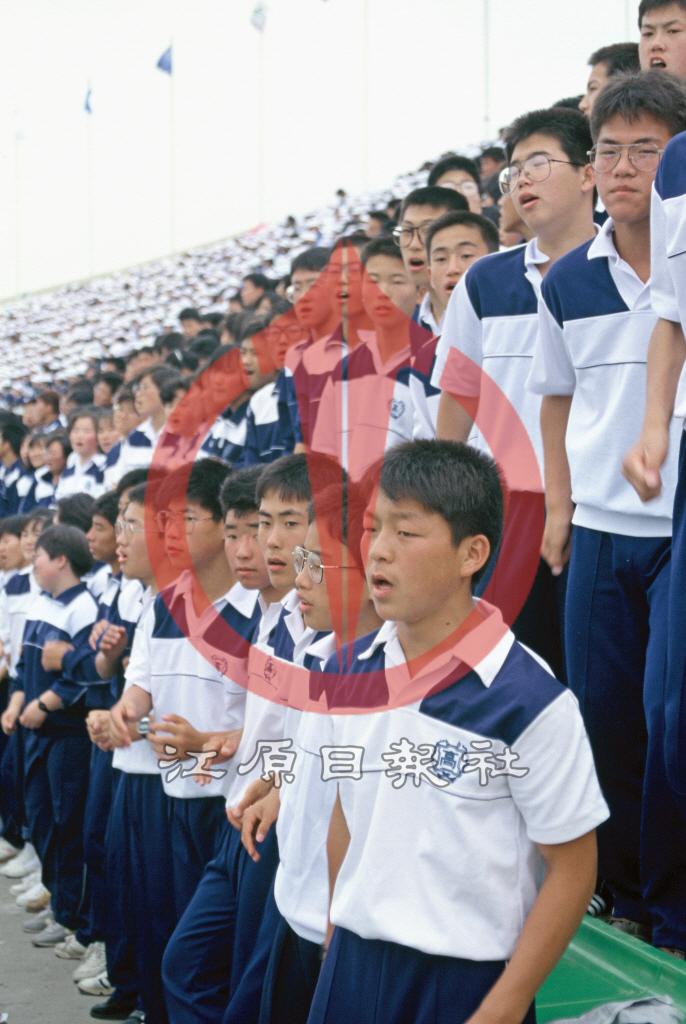 제24회 강원도민체전 개회식 응원단 이미지