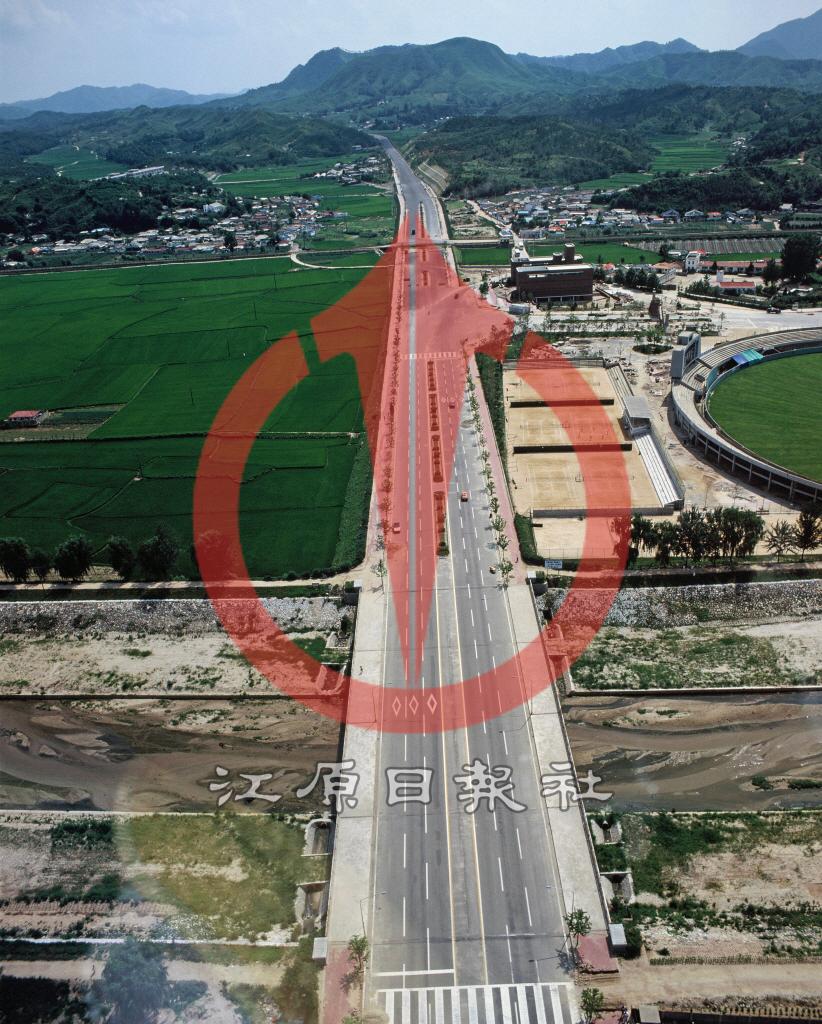 퇴계동 공지교 서울방향 도로 이미지