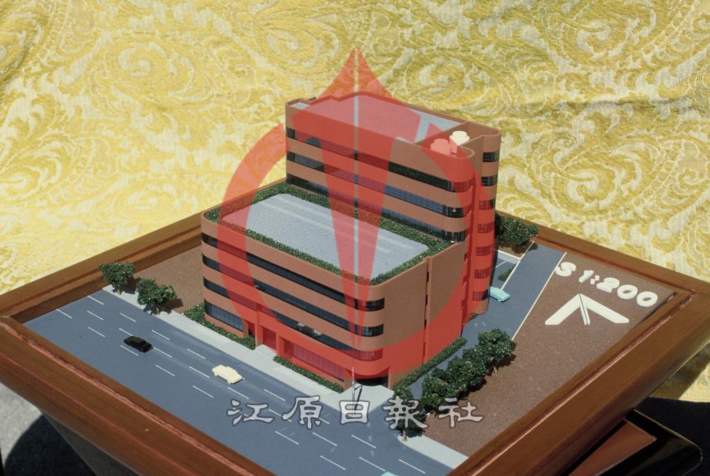 강원은행 본점 신축조감도 이미지