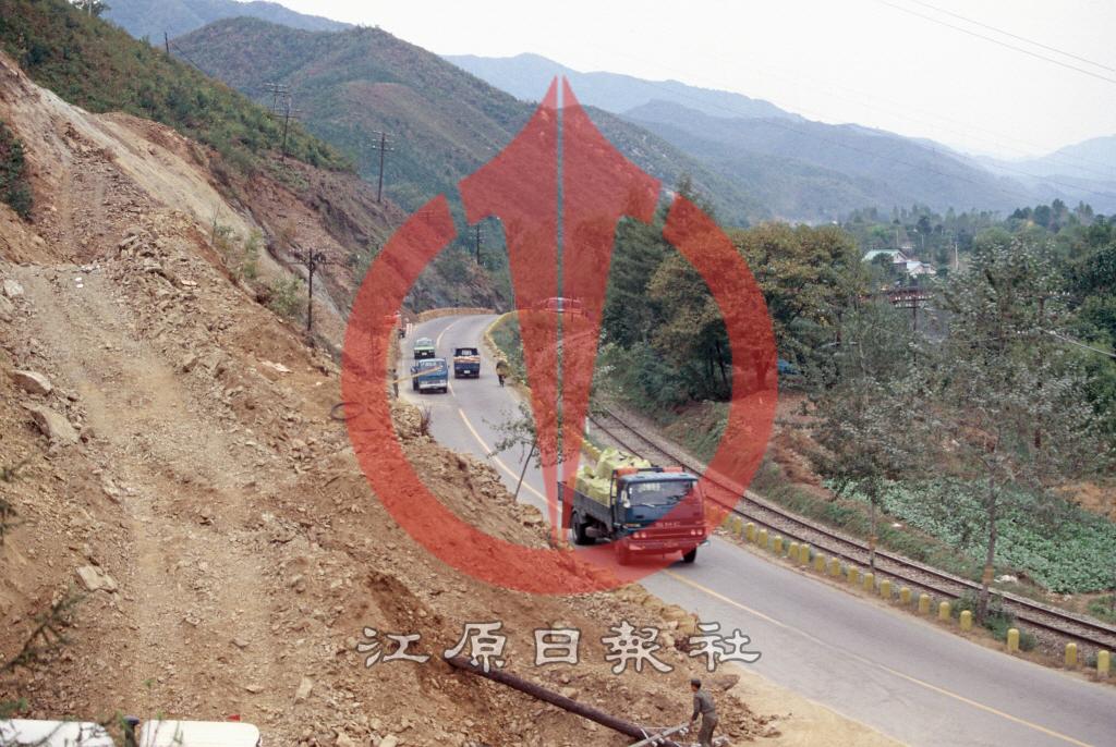 경춘국도 4차선 직선화공사 이미지