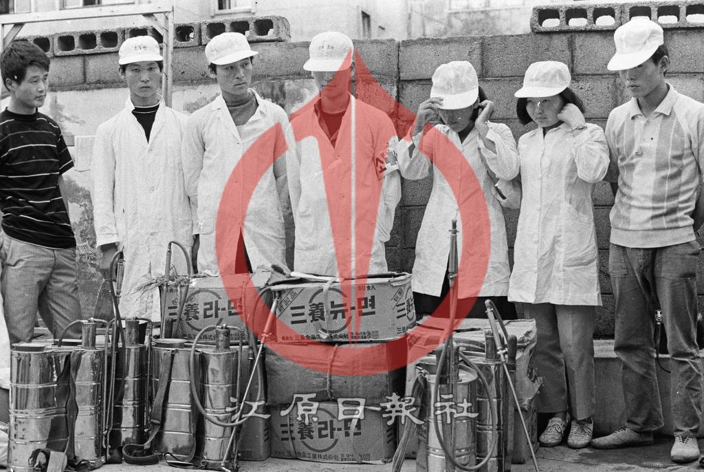 방역 소독반 이미지