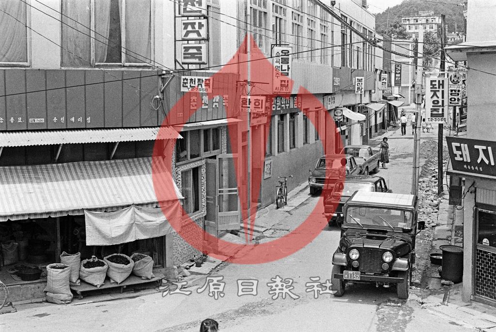 요선동 상가밀집 지역 이미지