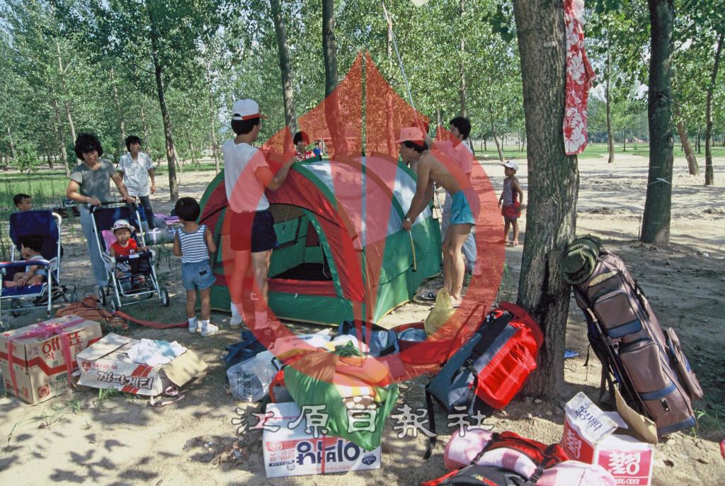 중도 관광객 이미지