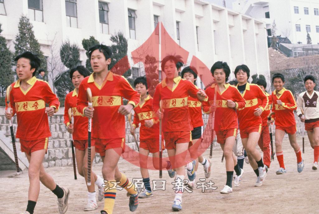 강원중 필드하키부 이미지