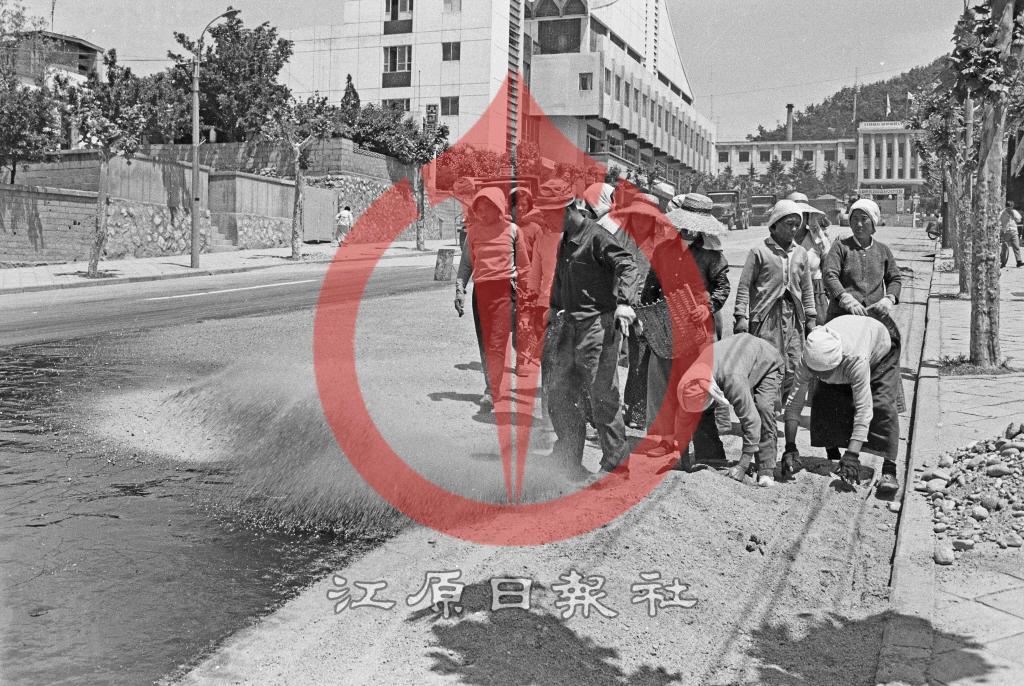 중앙로 도로포장공사 이미지