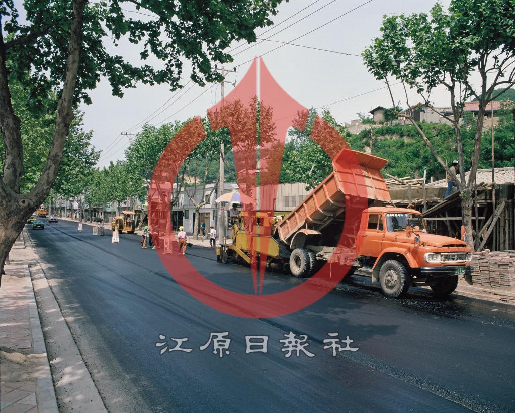 도로포장공사 이미지