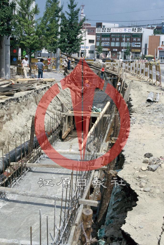 후평동 하수도관 매설공사 이미지