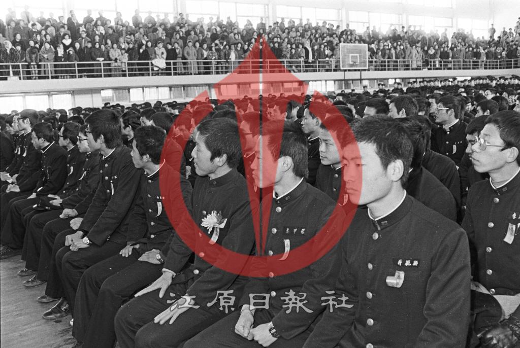 춘천고등학교 52회 졸업식 이미지