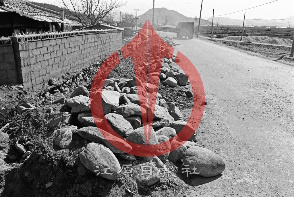 신북읍 용산리 도로확장공사 이미지