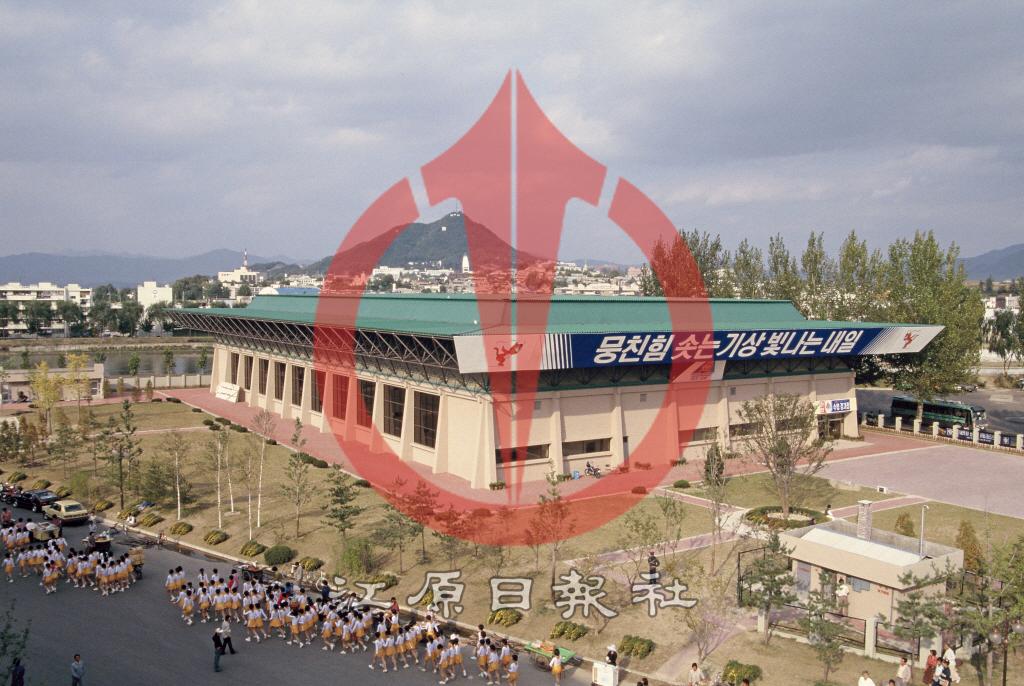 춘천실내수영장 준공 이미지