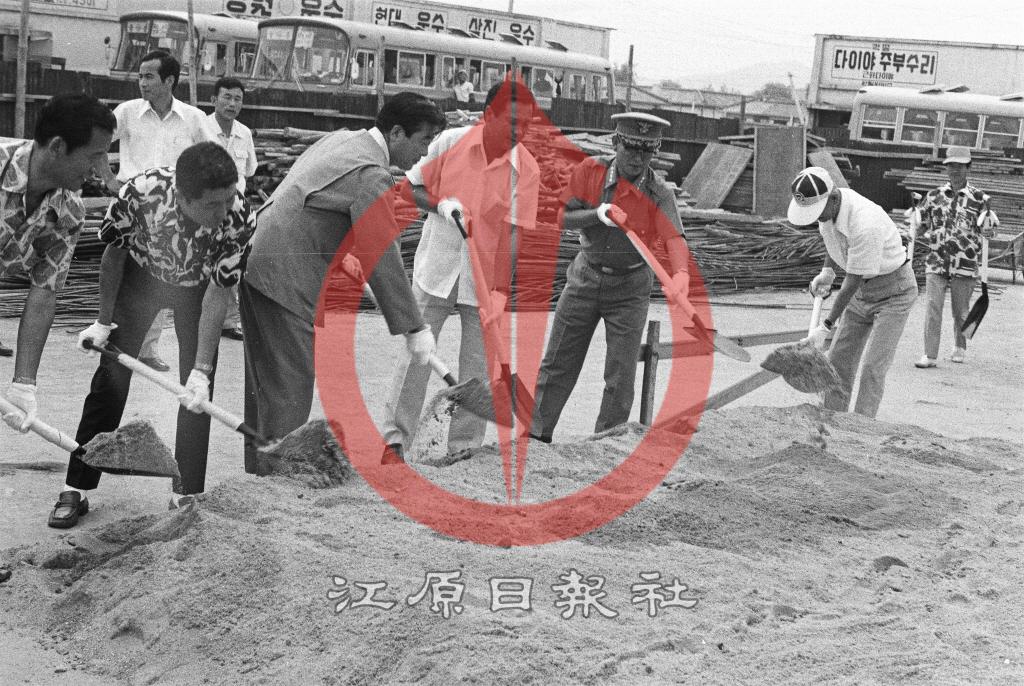 춘천시외버스터미널 기공식 이미지