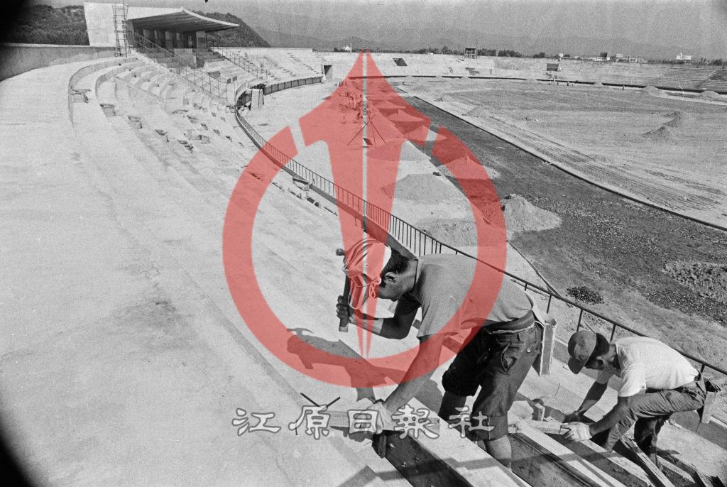 춘천종합운동장 신축공사 이미지