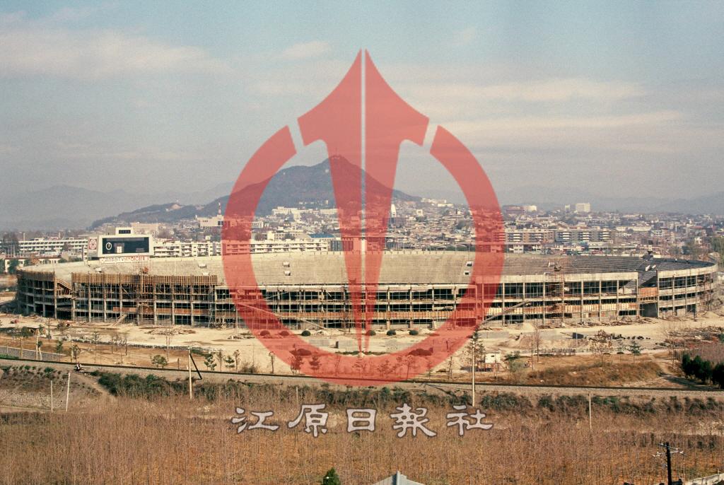 춘천종합운동장 신축공사 이미지