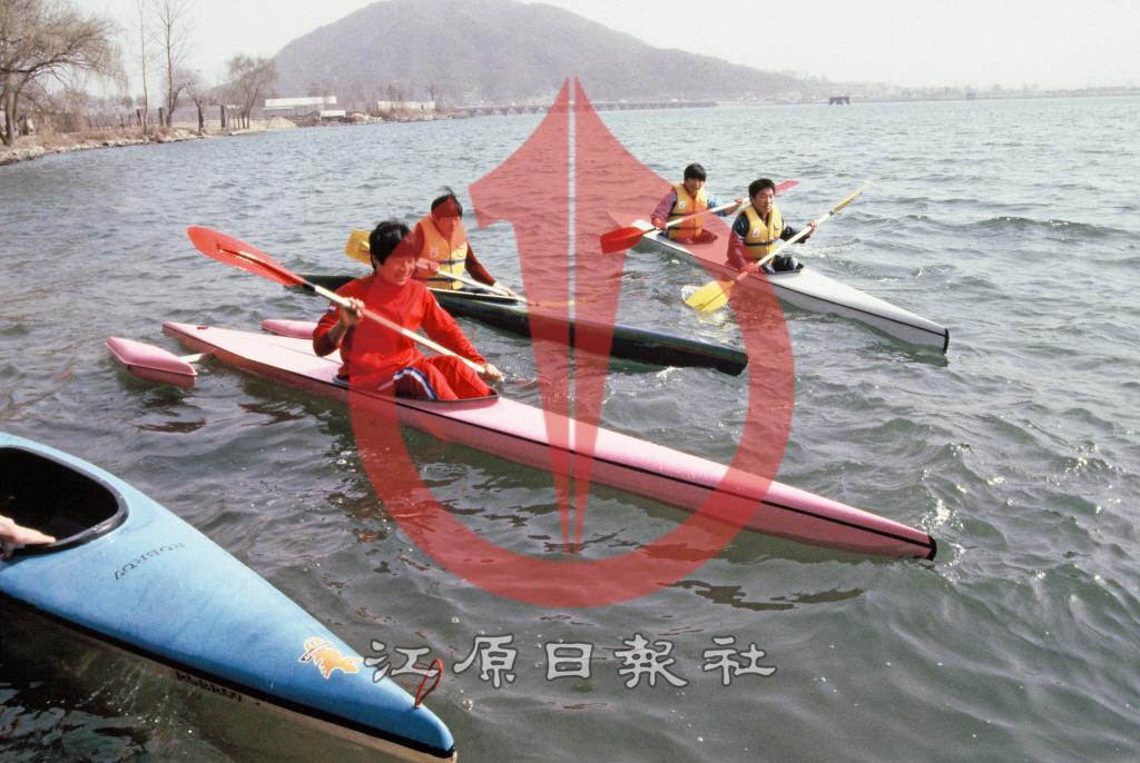 카누 시범조정 이미지