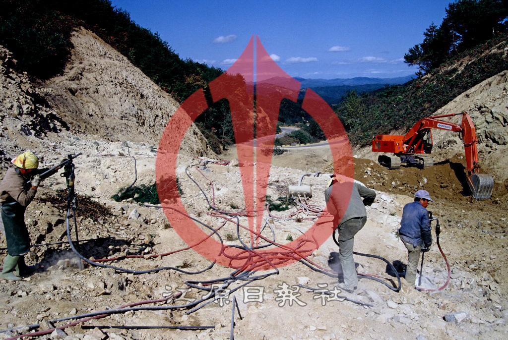 홍천 삼마치고개 직선화공사 이미지