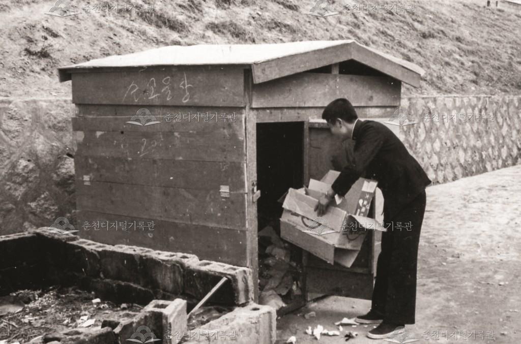 폐지수집 이미지