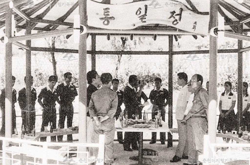 통일정 준공, 학생회 초청 교장 간담회 이미지