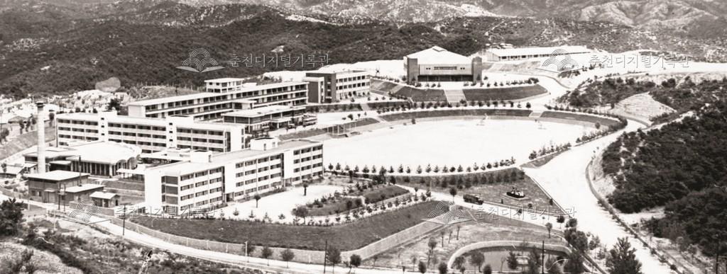 강원대학교사범대학부속고등학교 전경 이미지