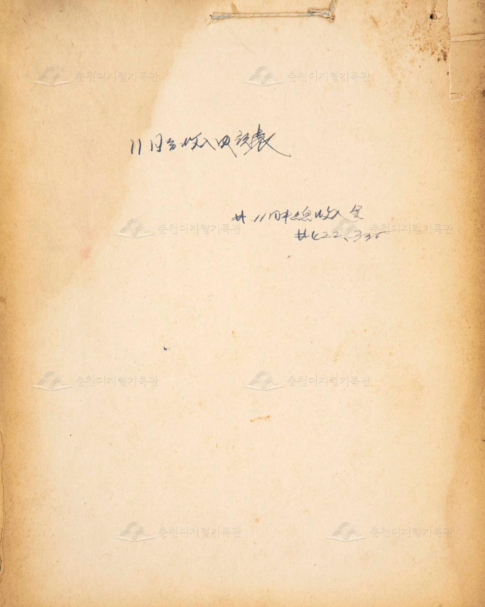 중앙극장 입장인원 보고서 이미지