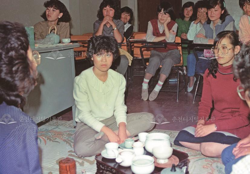 한림대학교 전통예법 교육 이미지