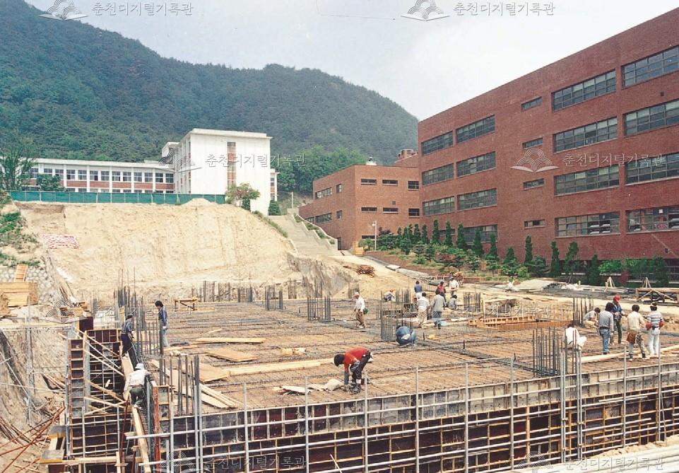 한림대학교 자연과학관(현 율곡관) 신축공사 이미지