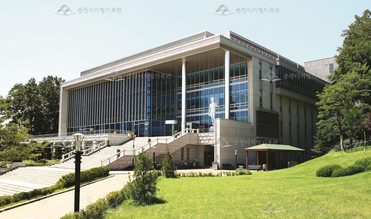 일송기념도서관 완공 이미지