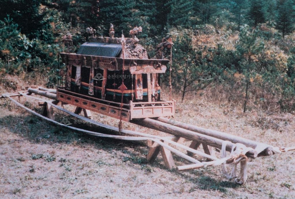 청풍부원군 상여 이미지