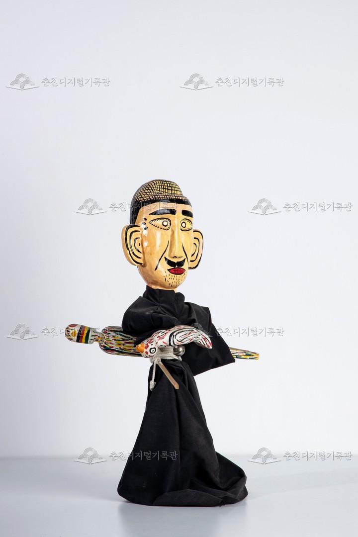 춘천인형극장 박물관 전시 꼭두각시 놀음_평안 감사(옆) 이미지