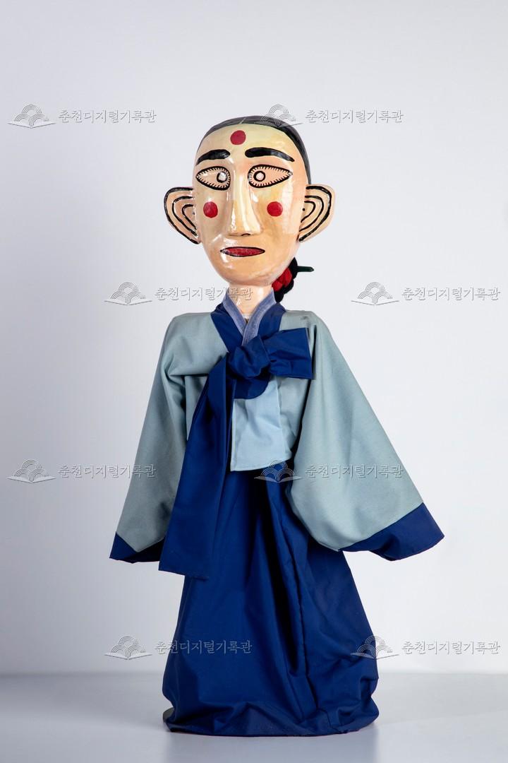 춘천인형극장 박물관 전시 꼭두각시 놀음_덜머리집 이미지