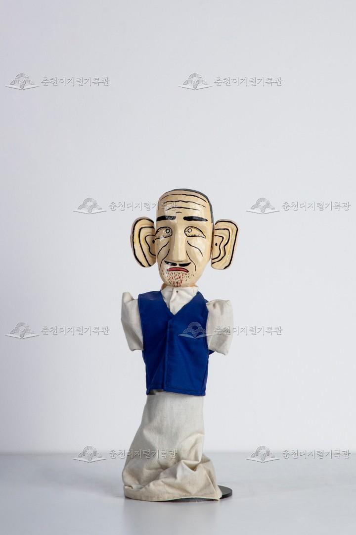 춘천인형극장 박물관 전시 꼭두각시 놀음_귀팔이 이미지