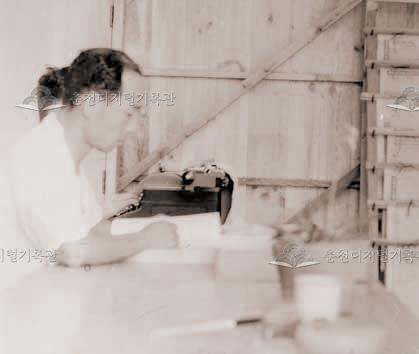 강원대학교 장서고 사무실 이미지