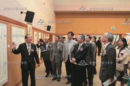 강원대학교 개교 60주년 기념 서예전 이미지