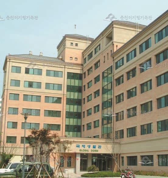 강원대학교 국제생활관 이미지