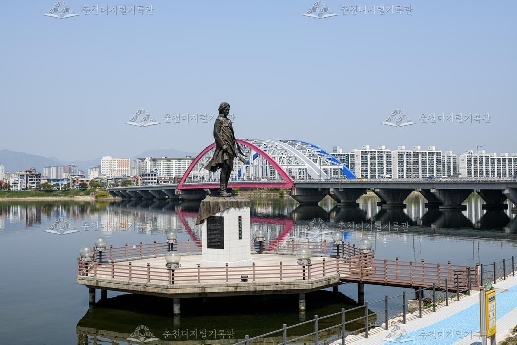 소양강 처녀상 이미지