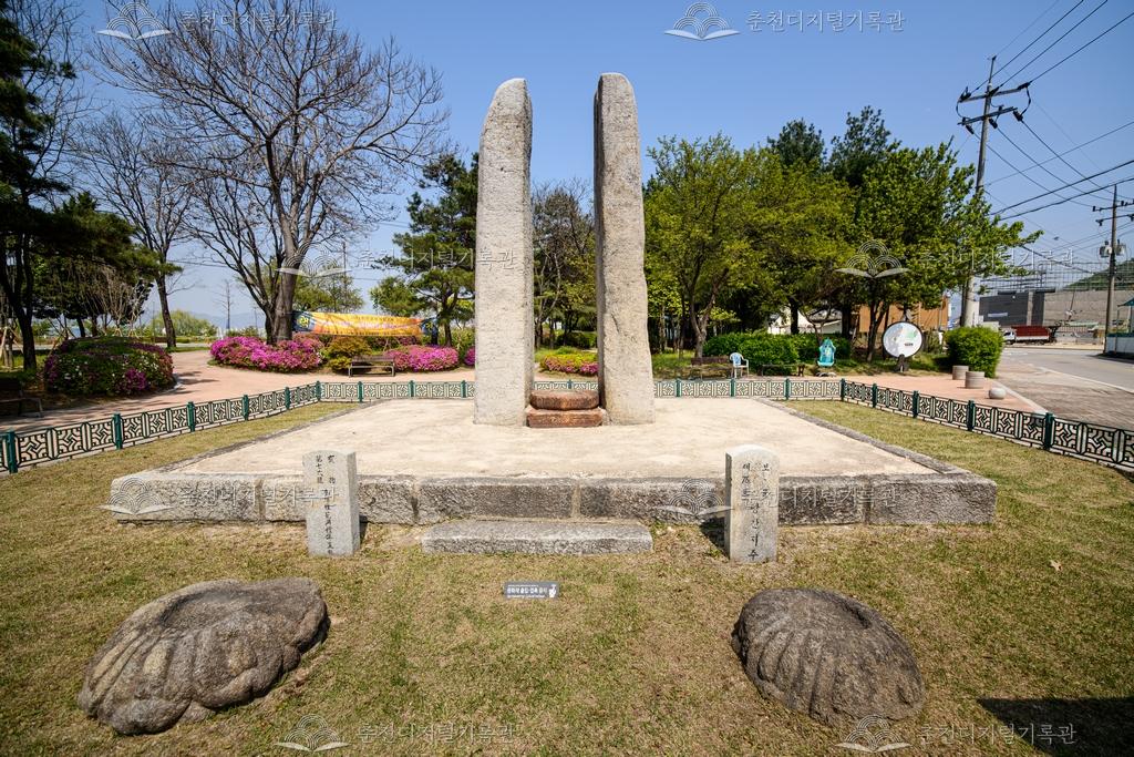 당간지주 이미지