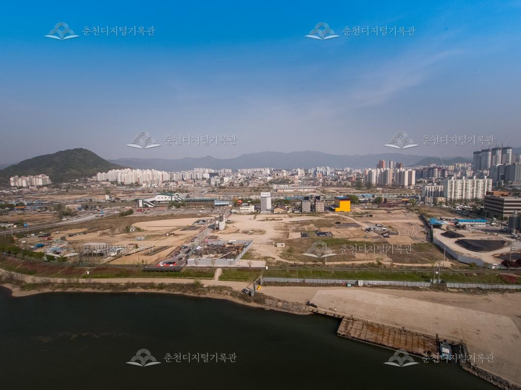 근화동 쓰레기 매립장이 있었던 곳의 현재 모습 이미지