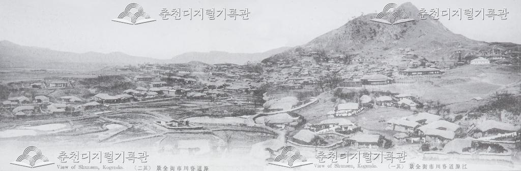 1910년대 춘천시가지 이미지