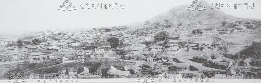 1920년대 춘천시가지 이미지