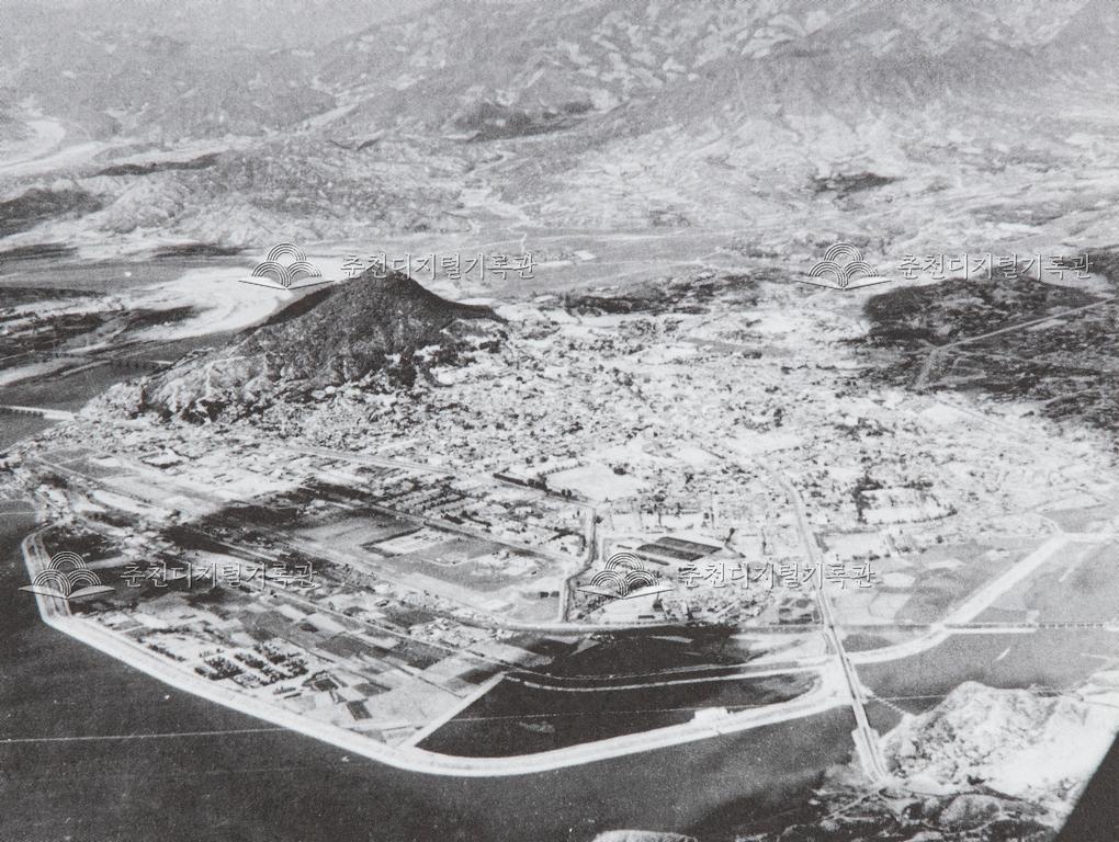 1960년대 공지천 모습. 이미지