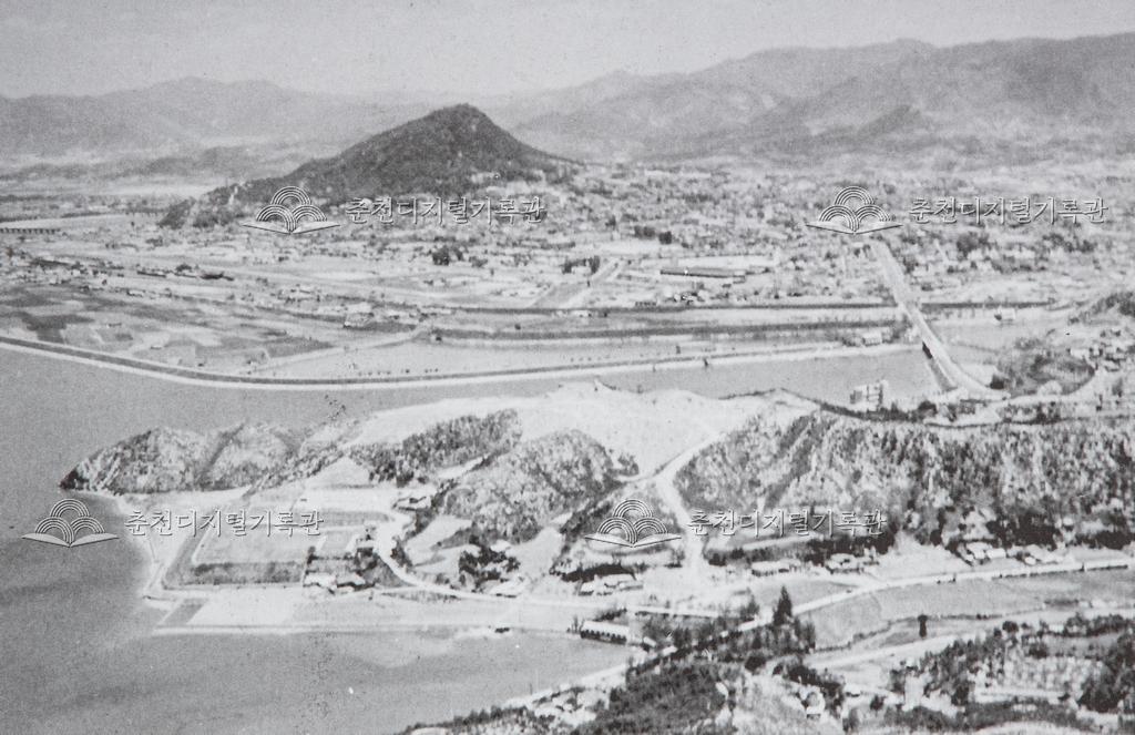 1970년대 공지천 모습. 이미지