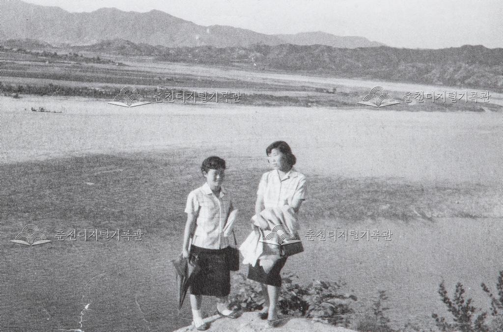 1950년대 소양강 이미지