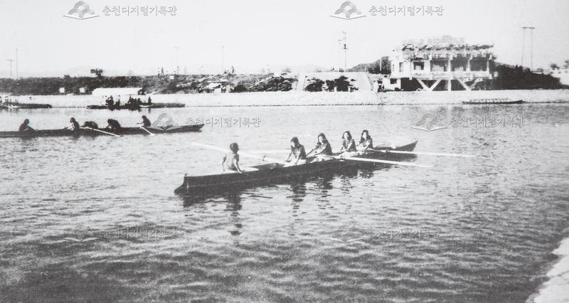 공지천 조정 연습 이미지