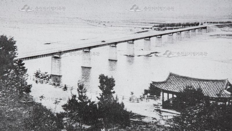 1930년대 소양정과 소양1교 이미지