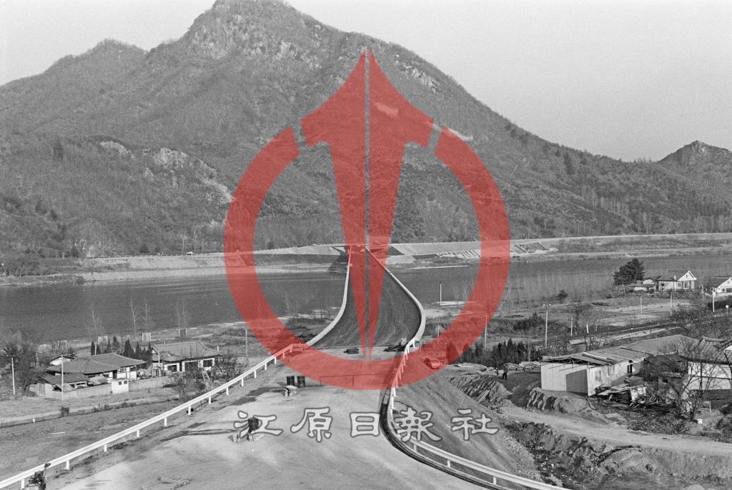 경춘국도 확장 기초공사 이미지